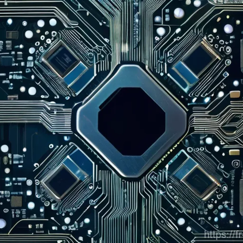 펌웨어 보안 업데이트의 중요성 - **Prompt:** "A highly detailed, ethereal depiction of the internal workings of a modern smartphone o...