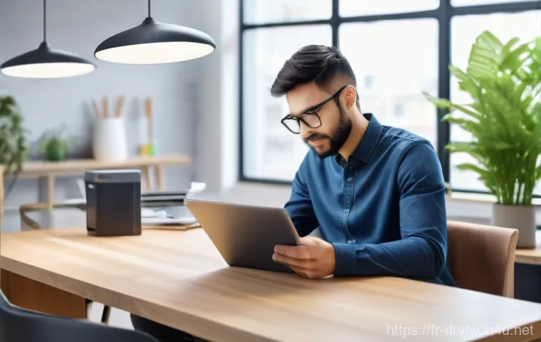 펌웨어 보안 업데이트의 중요성 - **Prompt:** "A symbolic representation of an outdated and vulnerable electronic device. Imagine a sl...